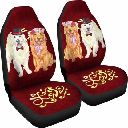 Golden Retriever Car Seat Covers