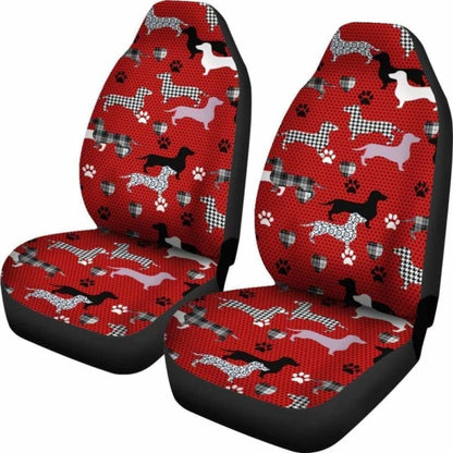 Dachshund Patterns Car Seat Cover