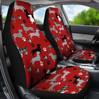 Dachshund Patterns Car Seat Cover