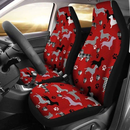 Dachshund Patterns Car Seat Cover