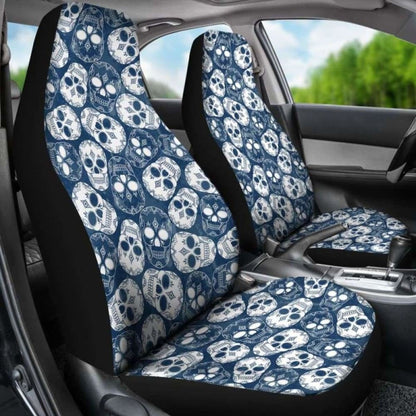 Set Of Pcs Sugar Skull Car Mats