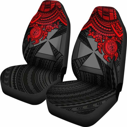 Wallis And Futuna Polynesian Car Seat Covers - Red Turtle - Amazing