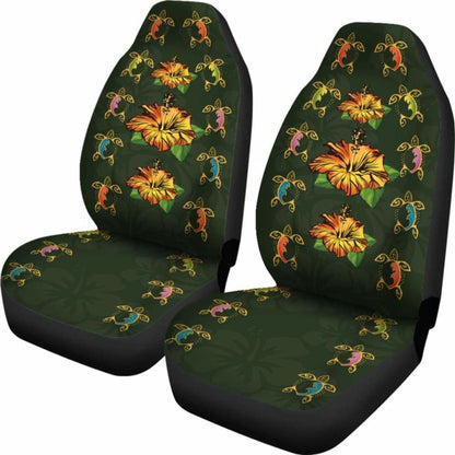 Hawaii Honu Turtle Hibiscus Car Seat Covers Best