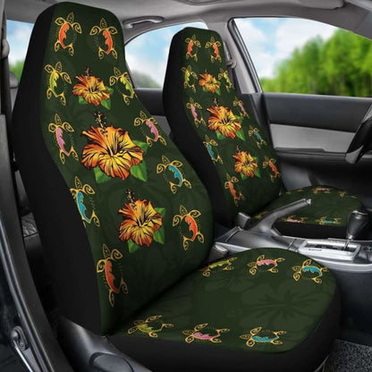 Hawaii Honu Turtle Hibiscus Car Seat Covers Best