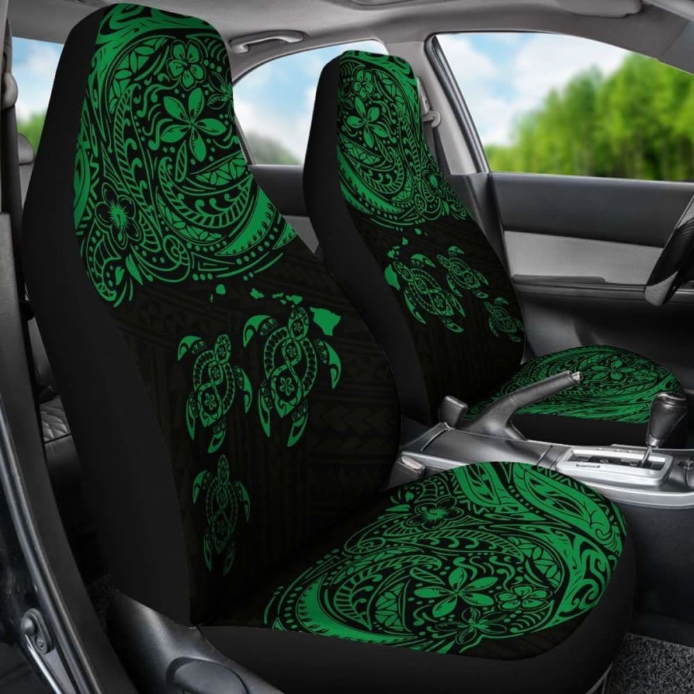 Hawaii Tribal Honu Turtle Car Seat Covers New
