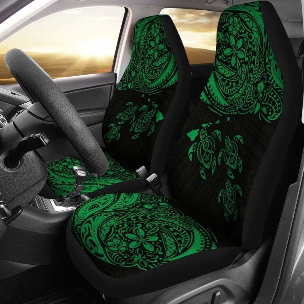 Hawaii Tribal Honu Turtle Car Seat Covers New