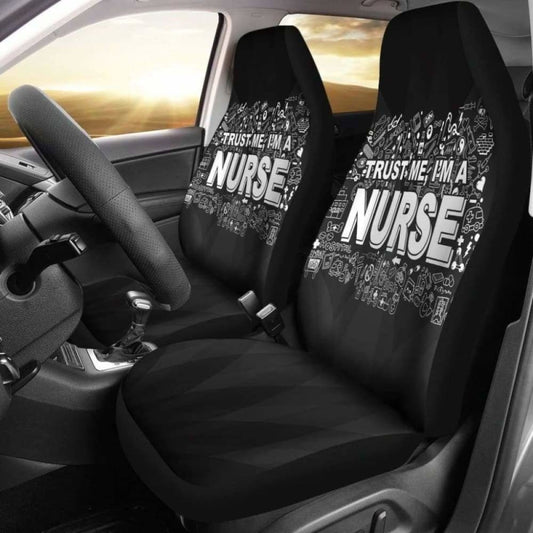 Trust Me I'M A Nurse Car Seat Covers