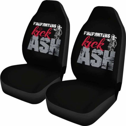 Firefighters Kick Ash Car Seat Covers