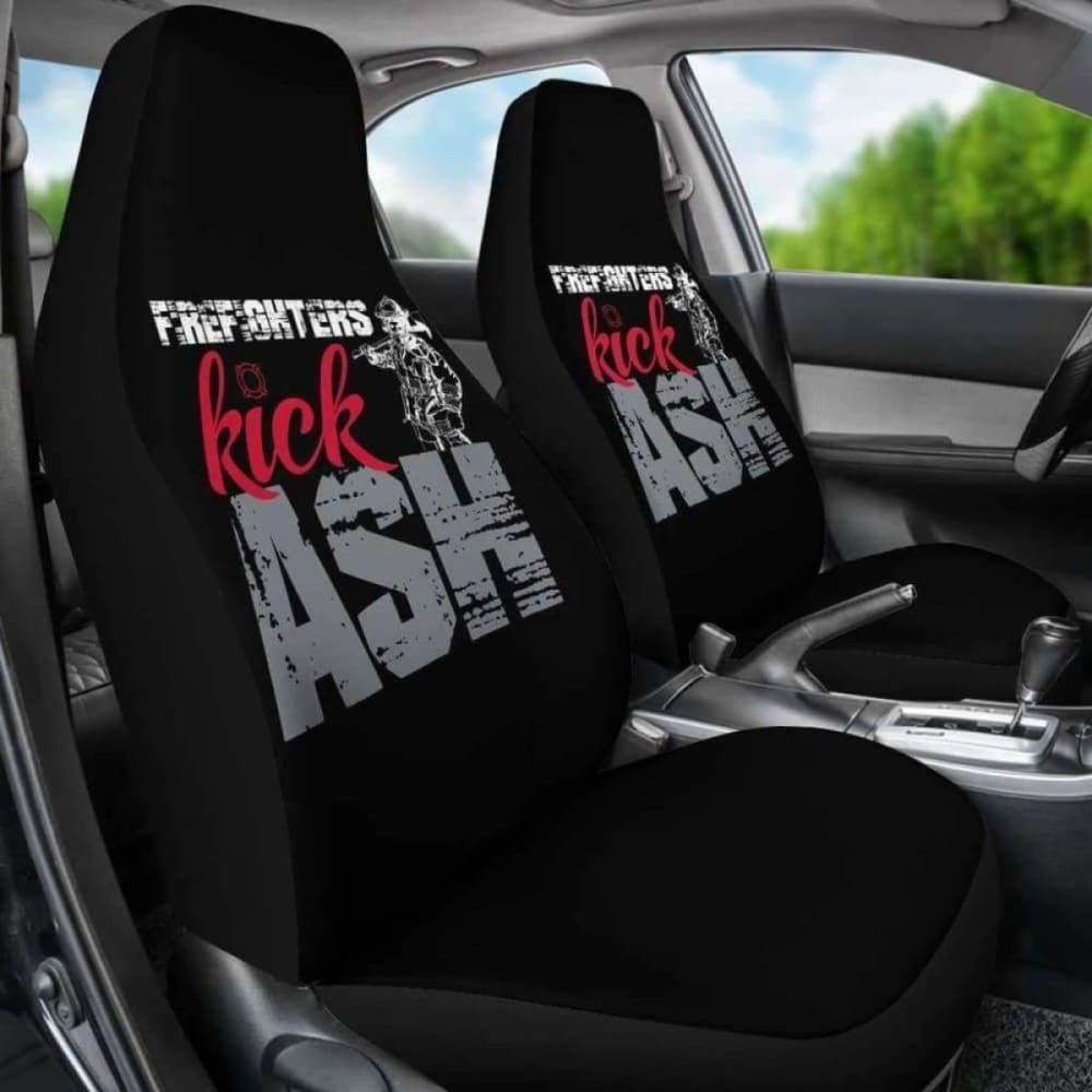 Firefighters Kick Ash Car Seat Covers