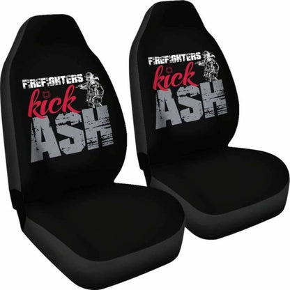 Firefighters Kick Ash Car Seat Covers