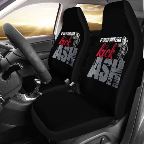 Firefighters Kick Ash Car Seat Covers