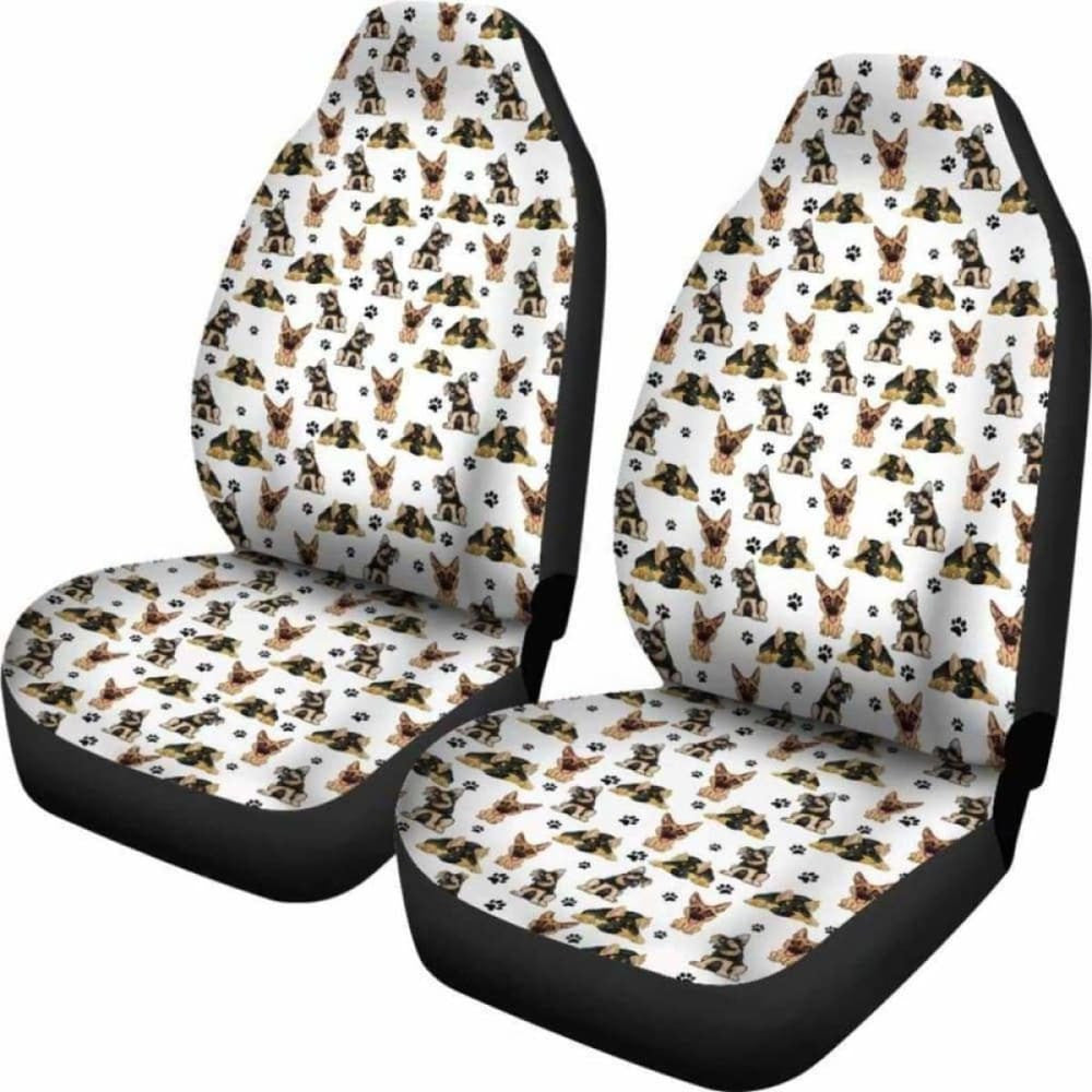 German Shepherd Car Seat Covers (Set of)