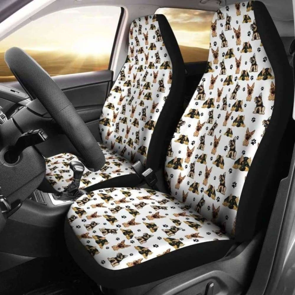 German Shepherd Car Seat Covers (Set of)