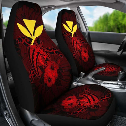 Hawaii Hibiscus Car Seat Cover - Harold Turtle - Red - New