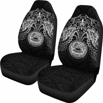 American Samoa Car Seat Covers - American Samoa Seal White Turtle Manta Ray - Amazing