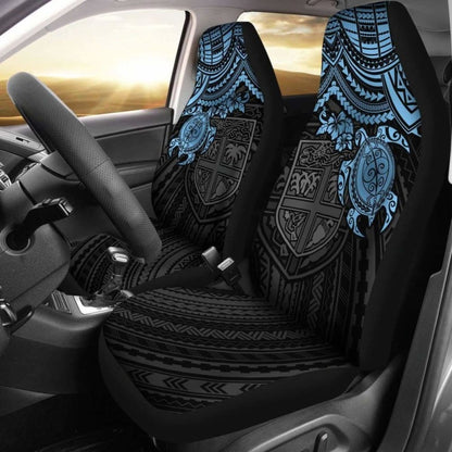 Fiji Polynesian Car Seat Covers Blue Turtle Amazing
