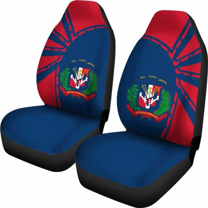 Dominican Republic Car Seat Covers Premium Style Awesome