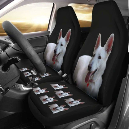 German Shepherd Car Seat Covers White German Shepherd