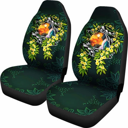 Polynesian Car Seat Covers - Ti Leaf Lei Turtle - Amazing