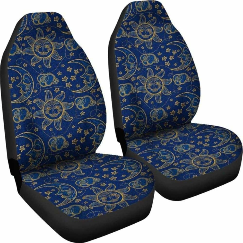 Sun And Moon Car Seat Covers