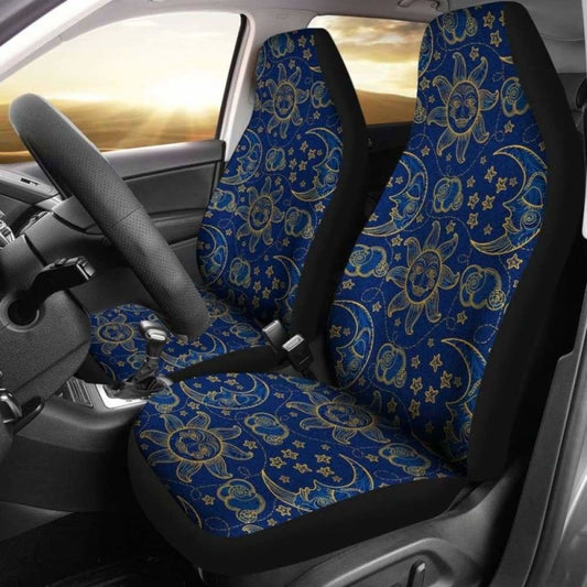 Sun And Moon Car Seat Covers