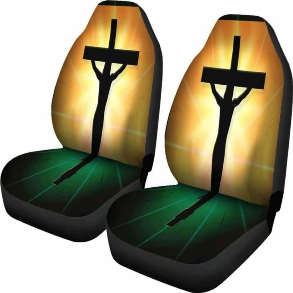 cross christianity resurrection Car Seat Covers
