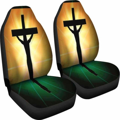 cross christianity resurrection Car Seat Covers