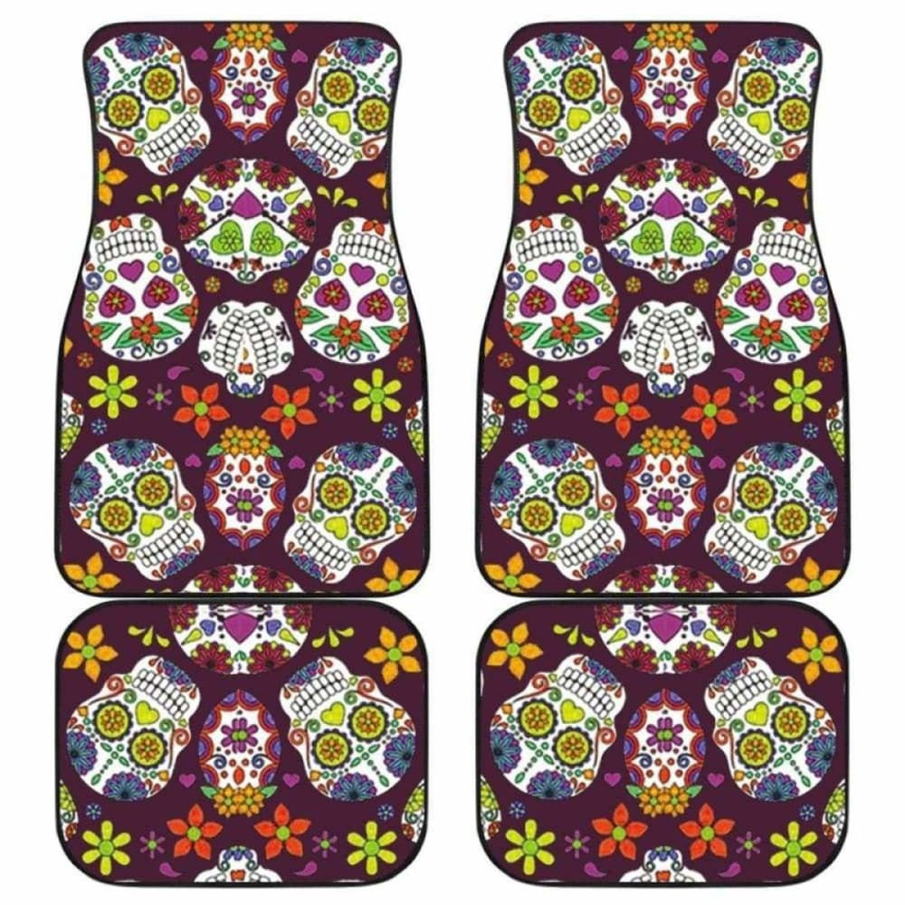 Sugar Skull - Car Mats