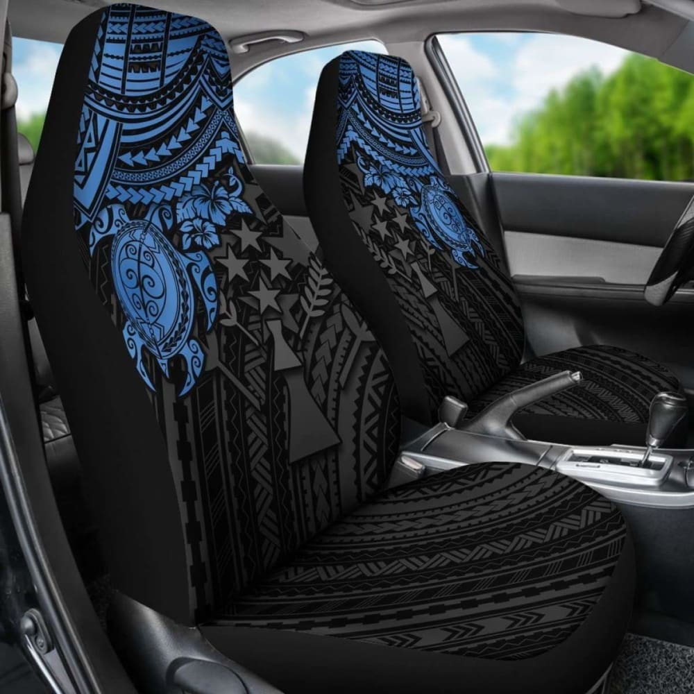 Kosrae Polynesian Car Seat Covers - Blue Turtle - Amazing