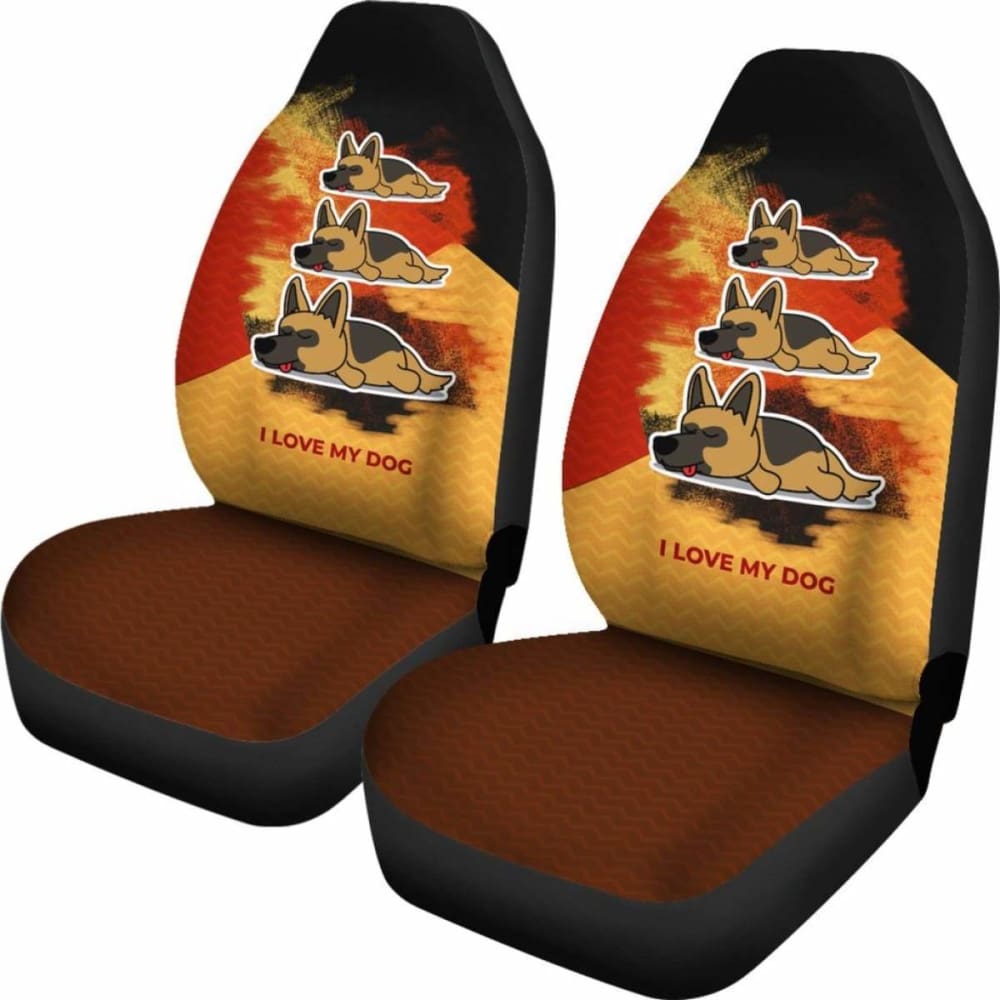 German Shepherd Dog Car Seat Covers