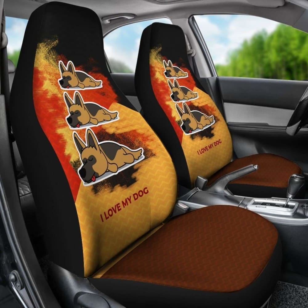 German Shepherd Dog Car Seat Covers
