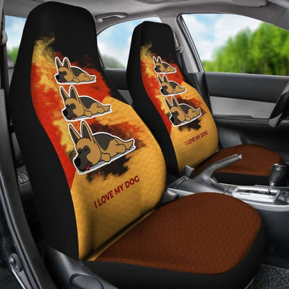 German Shepherd Dog Car Seat Covers