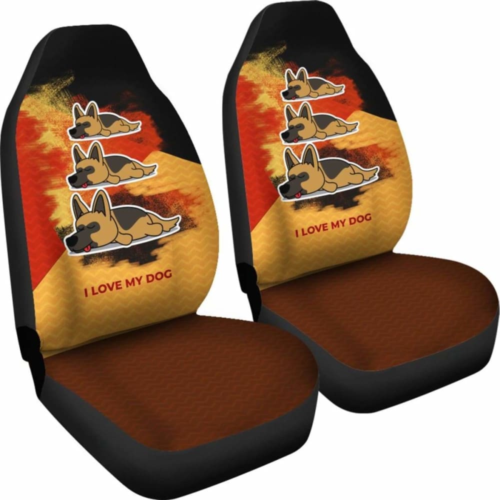 German Shepherd Dog Car Seat Covers