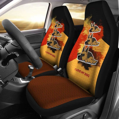 German Shepherd Dog Car Seat Covers