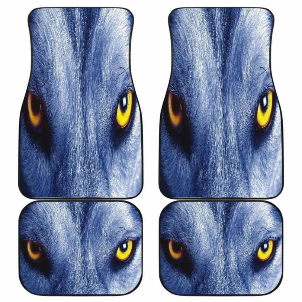 Wolf Eyes Car Floor Mats
