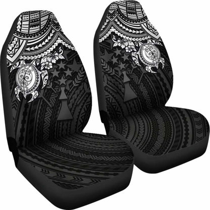Kosrae Polynesian Car Seat Covers - White Turtle - Amazing