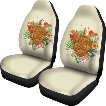 Hawaii Turtle Life Hibiscus Design Car Seat Covers - New - Awesome