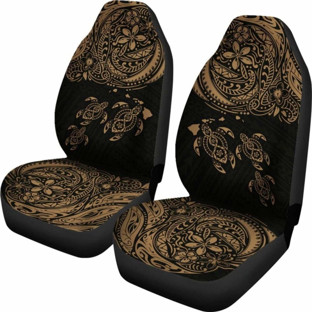 Hawaii Tribal Honu Turtle Car Seat Covers New