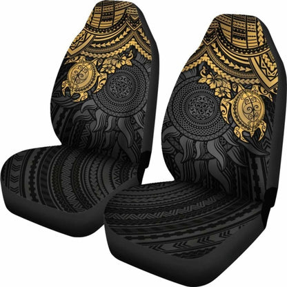 Polynesian Car Seat Covers - Polynesian Golden Turtle - Amazing