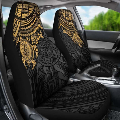 Polynesian Car Seat Covers - Polynesian Golden Turtle - Amazing