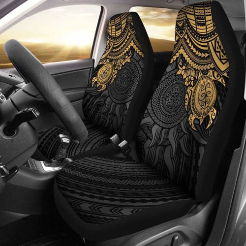 Polynesian Car Seat Covers - Polynesian Golden Turtle - Amazing