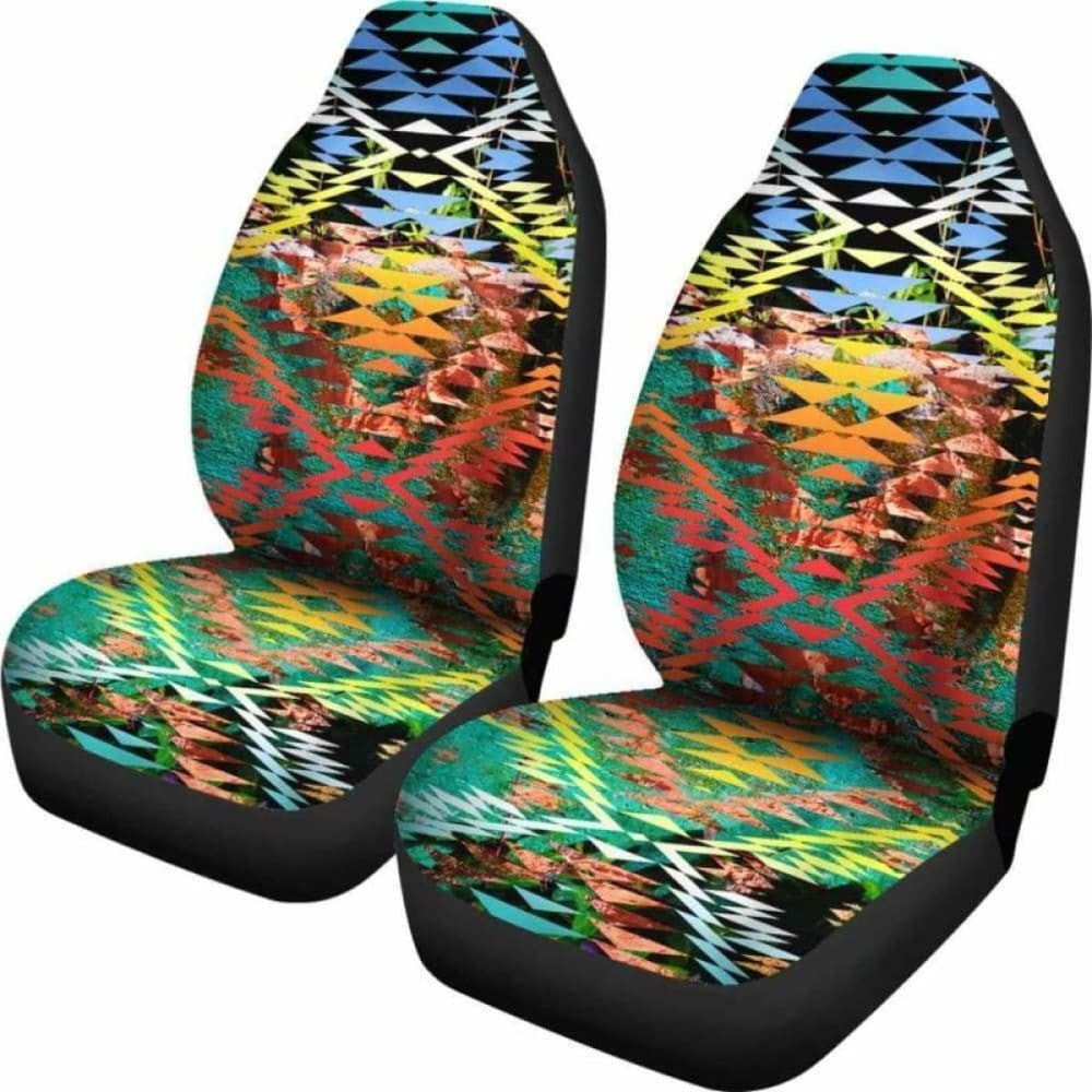 Taos Sunset Camo Set of Car Seat Covers
