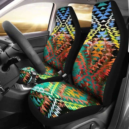 Taos Sunset Camo Set of Car Seat Covers