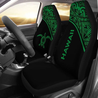Polynesian Hawaii Turtle Car Seat Covers Curve Green New