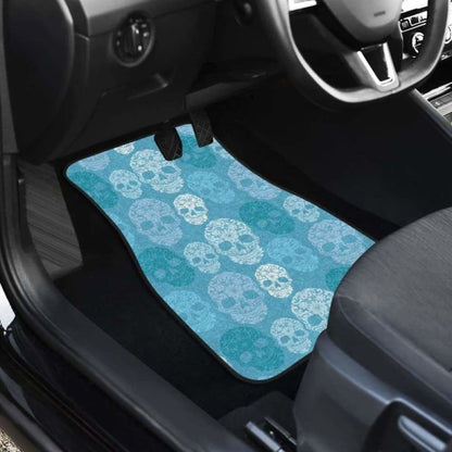 Set Pcs Sugar Skull Car Mats