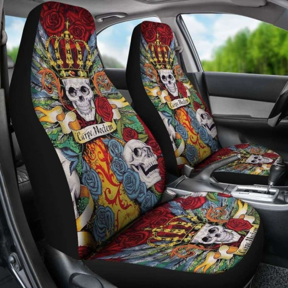 Set Of The King Skull Seat Covers