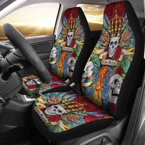 Set Of The King Skull Seat Covers