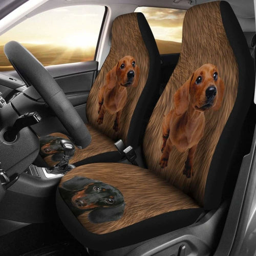 Cute Dachshund Dog Car Seat Covers Amazing