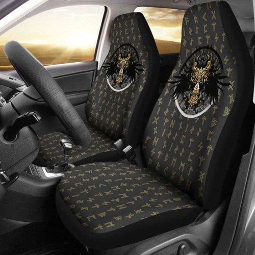 Viking The Norse God Rune Car Seat Covers