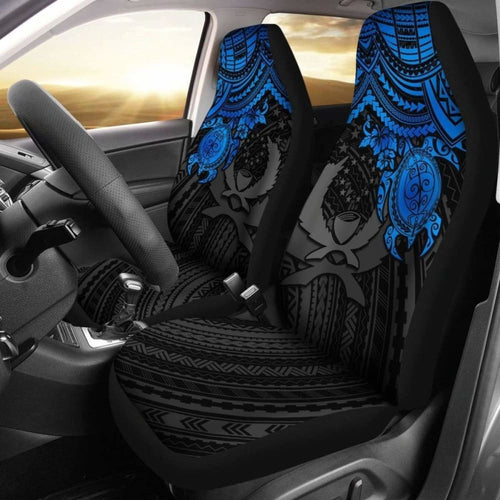 Pohnpei Polynesian Car Seat Covers - Polynesian Blue Turtle - Amazing